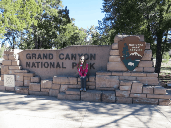 Arizona-Grand Canyon National Park entrance