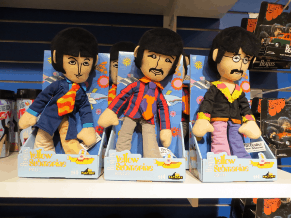 New York City-Beatles dolls at FAO Schwarz