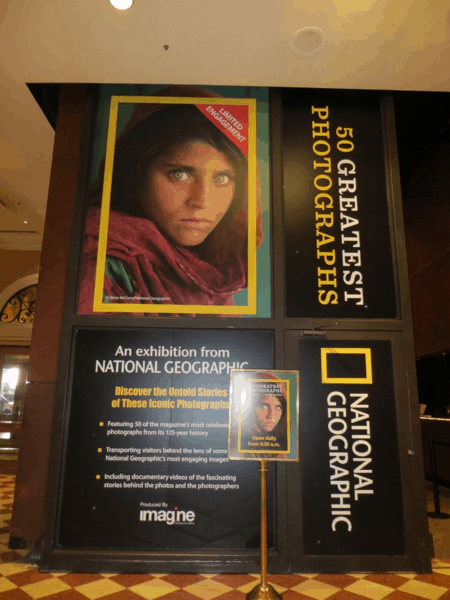 Las Vegas-National Geographic 50 Greatest Photographs exhibit