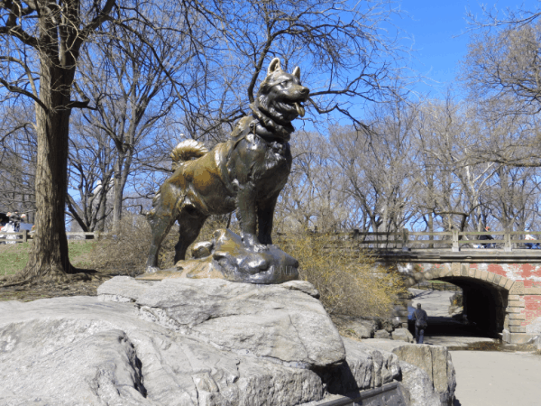 New York City-Central Park-Balto statue