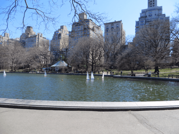 New York City-Central Park-Conservatory Water-sailing boats