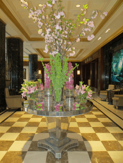 Lobby of JW Marriott Essex House