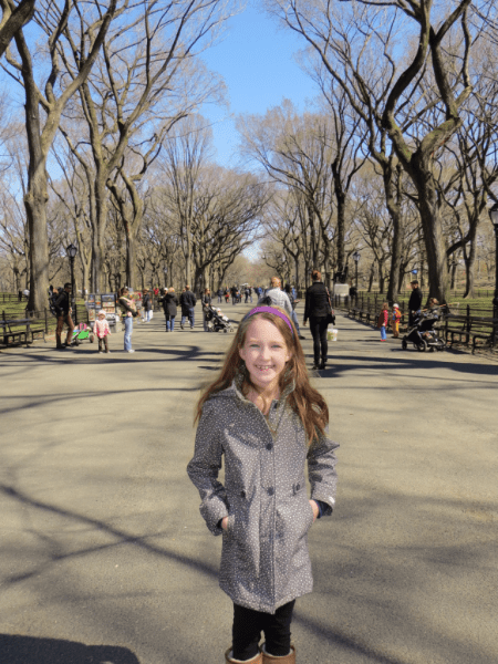 New York City-Central Park-walking on Mall