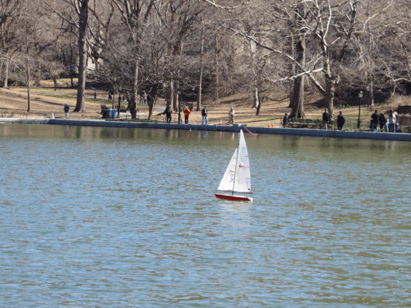 New York City-Central Park-Conservatory Water-sailing boats