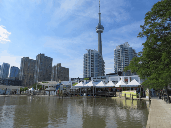 Toronto-Harbourfront Centre-Queen's Quay in Toronto