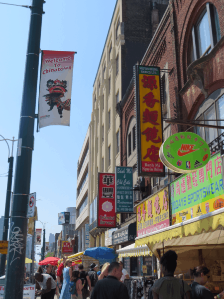 Chinatown in Toronto