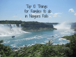 Top 10 Things for Families to do in Niagara Falls