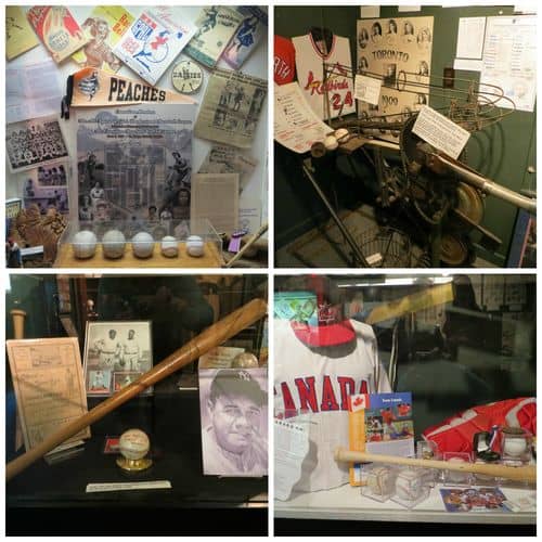 Cdn Baseball Hall of Fame displays