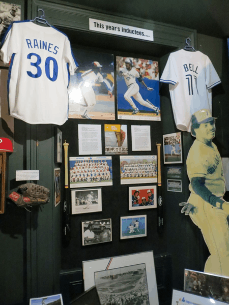 Canadian Baseball Hall of Fame-Recent Inductees - Tim Raines and George Bell