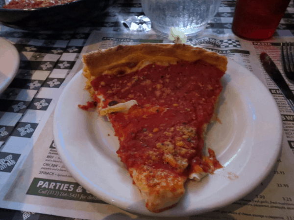 Chicago-Gino's-Deep dish Pizza