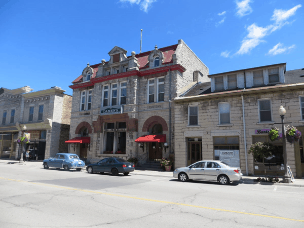 Shopping on Water Street in St. Marys, Ontario