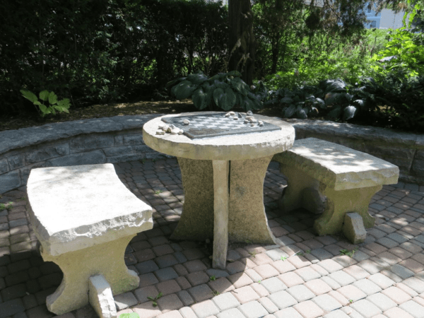 Chess Game-outside Public Library in St. Marys, Ontario