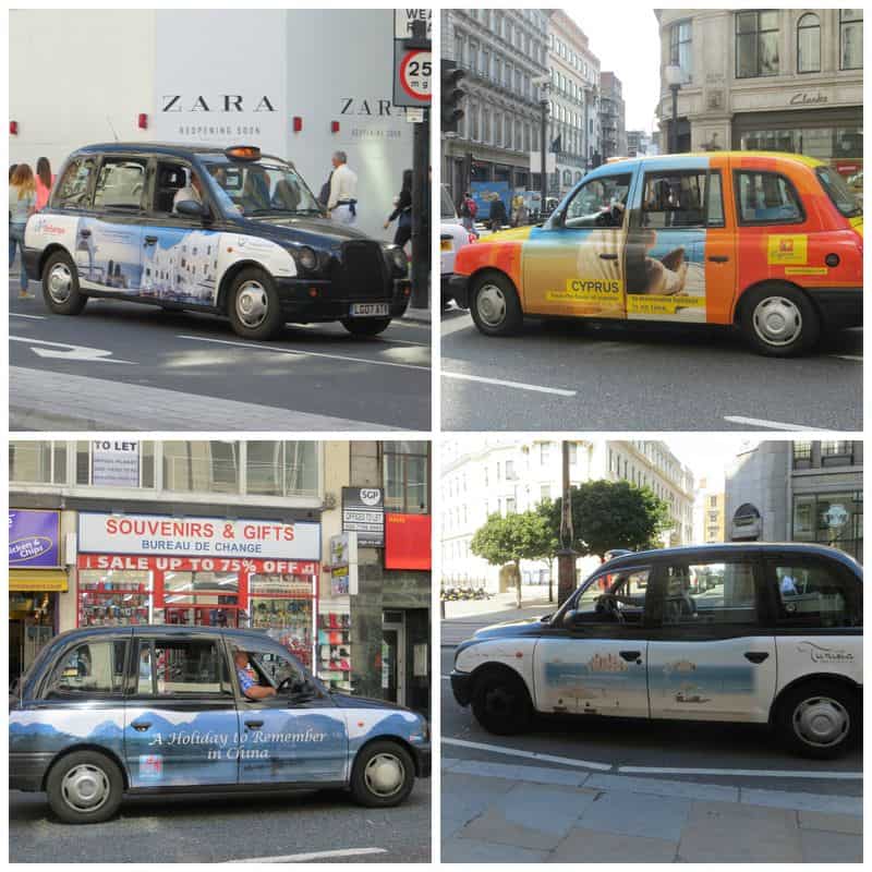 London holiday cabs