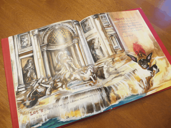 Bella and Harry children's books-Rome