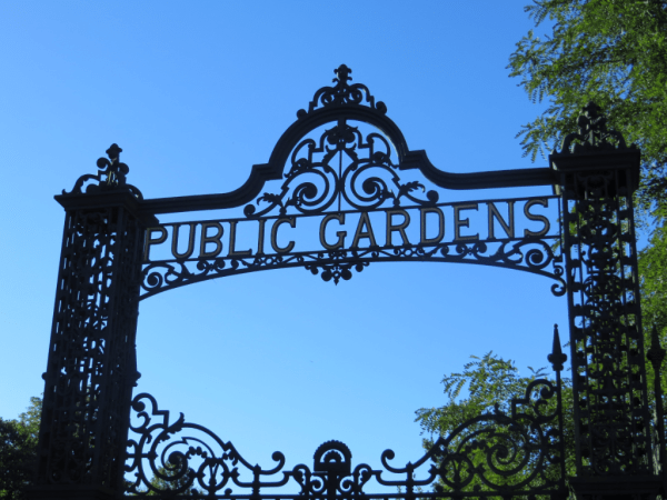 Halifax Public Gardens Entrance Gate