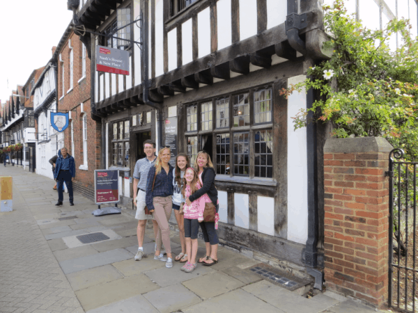 Stratford-upon-Avon-Shakespeare Houses-Nash's House and New Place 