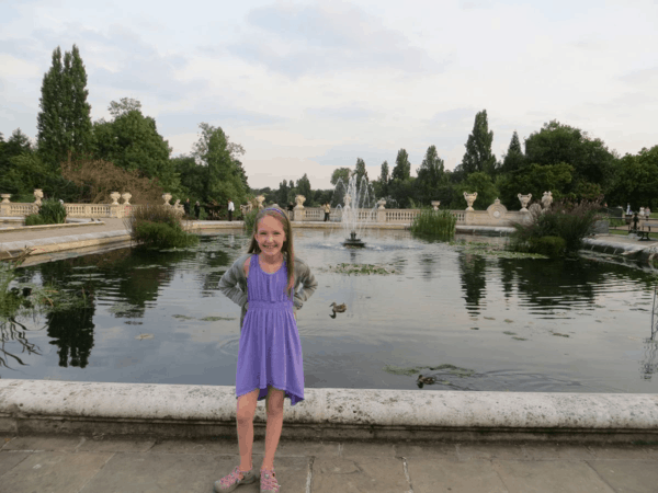 London-Kensington Gardens - At the Italian Gardens