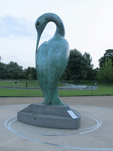 London-Kensington Gardens - Isis Statue