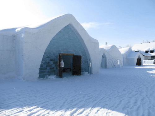 Quebec-Ice Hotel-exterior view