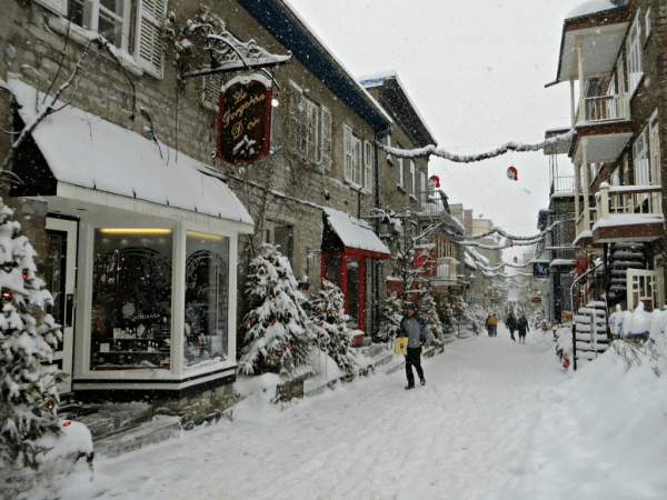 Quebec-Rue Petit Champlain-winter-ed