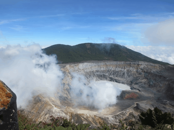 Costa Rica-Poas National Park volcano