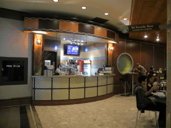 Toronto-Westin Harbour Castle-coffee bar in lobby