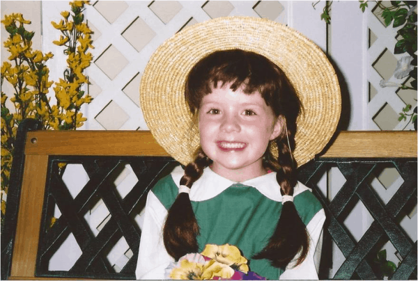 PEI-Katie dressed as Anne 2002