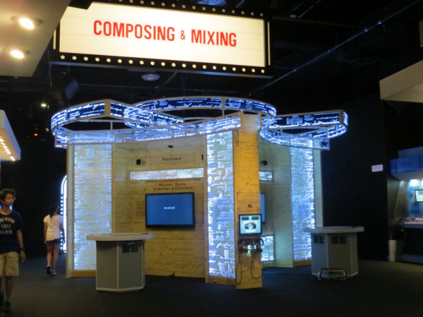 Ontario science centre-science of rock n roll-composing and mixing