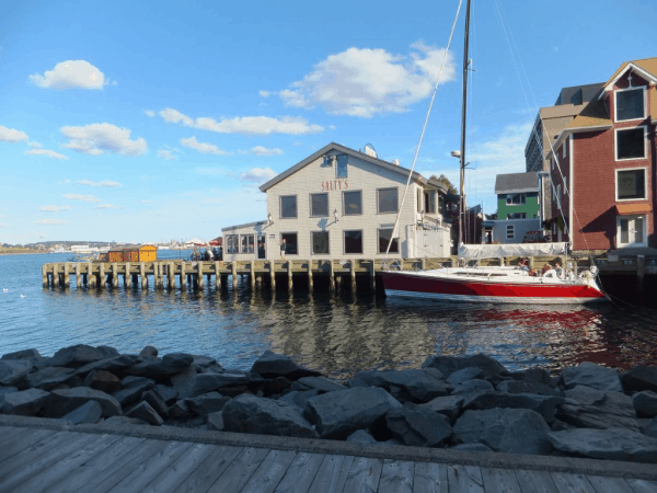 Halifax waterfront-Nova Scotia-Salty's