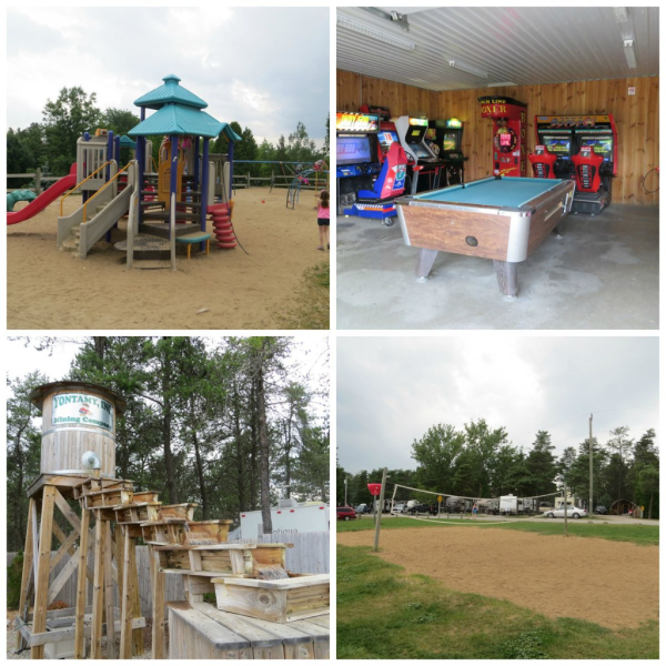 Barrie KOA-activities collage