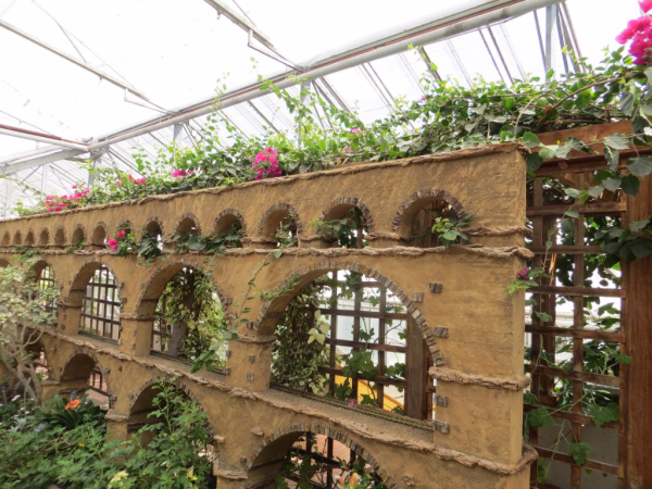 Royal botanical gardens-mediterranean garden-structure