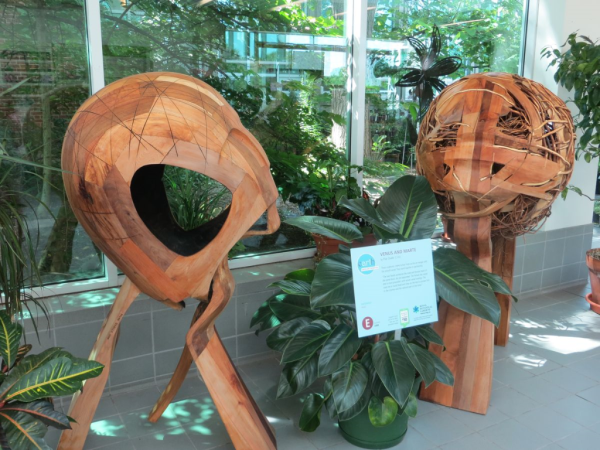 Royal botanical gardens-earth art exhibition-venus and marte