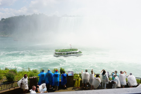 Niagara falls-journey behind the falls-outdoor observation deck