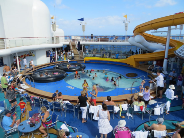 Mickey's Pool on Disney Magic