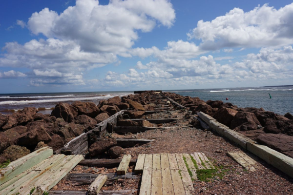 Prince edward island national park-north rustico-old pier