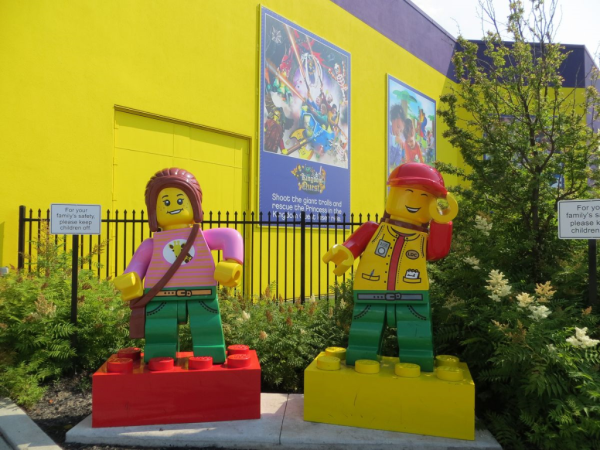 Outside LEGOLAND Discovery Centre Toronto