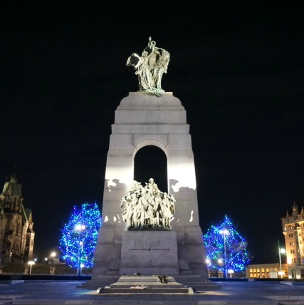 Ottawa-national war memorial-december 2014-instagram
