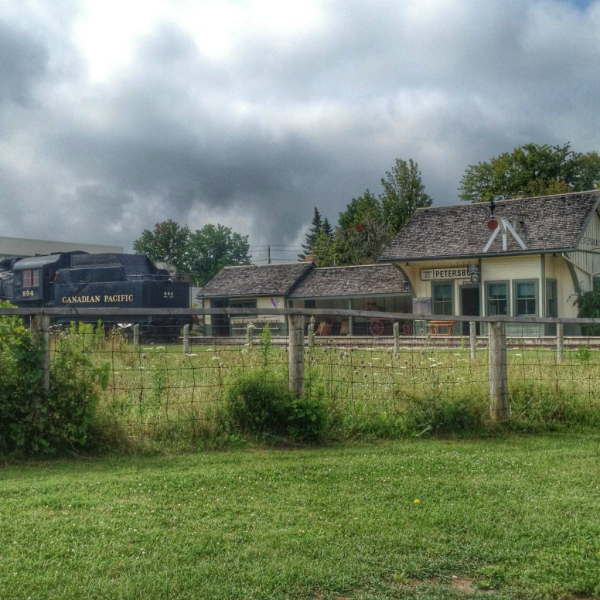 Waterloo region-doon heritage village-train station-instagram-july 2014