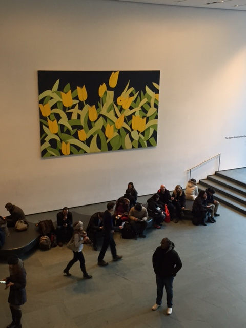 New york city-MoMA-lobby