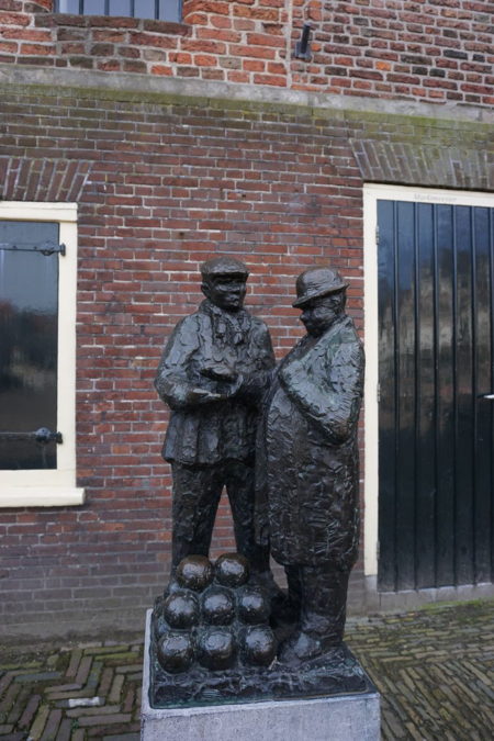 Netherlands-alkmaar-cheese market-sculpture