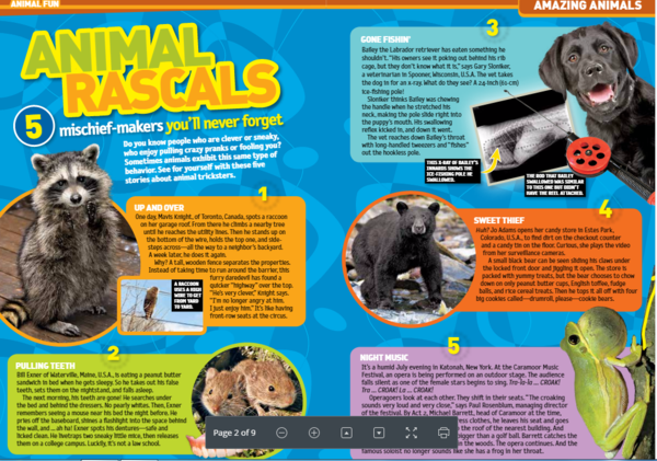 National geographic kids-almanac 2016-animal rascals