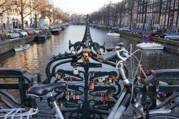 Amsterdam-canal-bridge-locks