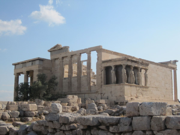 Greece-Athens-Acropolis-Porch-of-the-Caryatids