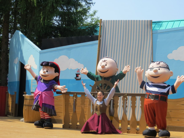 Canada's wonderland-charlie brown's pirate adventure