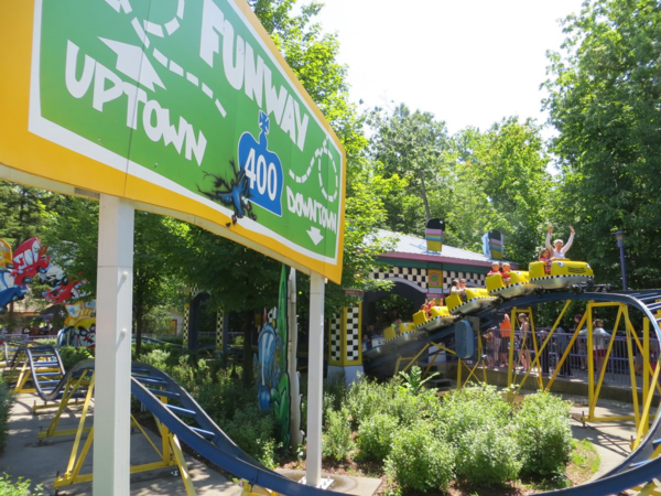 Kidzville roller coaster Canada's Wonderland