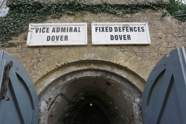 England-dover castle-wartime tunnels entrance