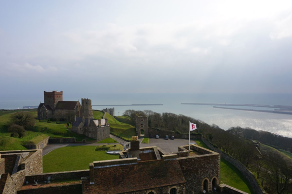 England-dover castle-a view from the great tower