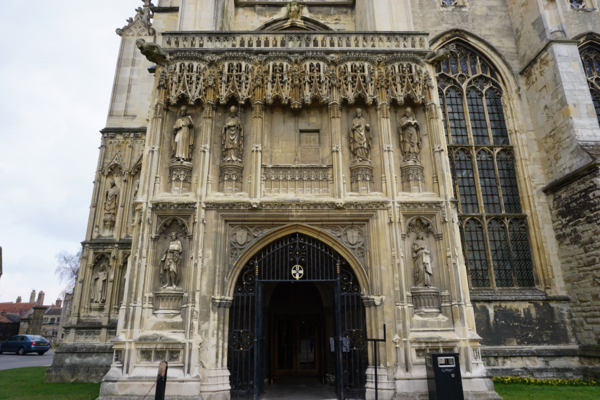 England-canterbury cathedral-christ church gate