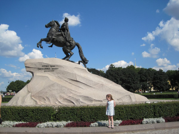 Russia-St. Petersburg-Bronze Horseman