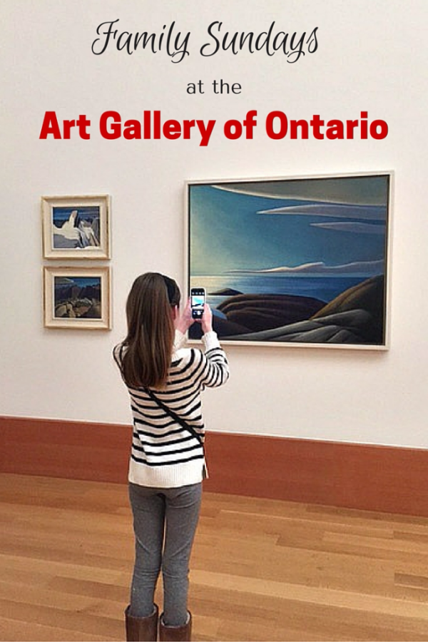 Family Sundays at the Art Gallery of Ontario - Gone with the Family